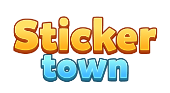 Logo Sticker Town